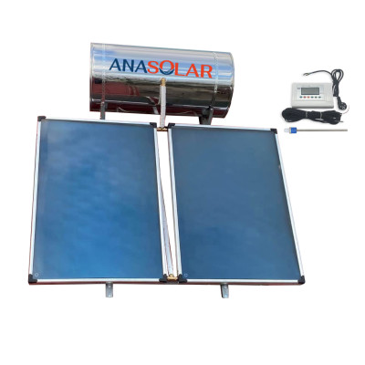 Panou solar plan 200l cu glicol, presurizat, pentru apa calda AnaSolar